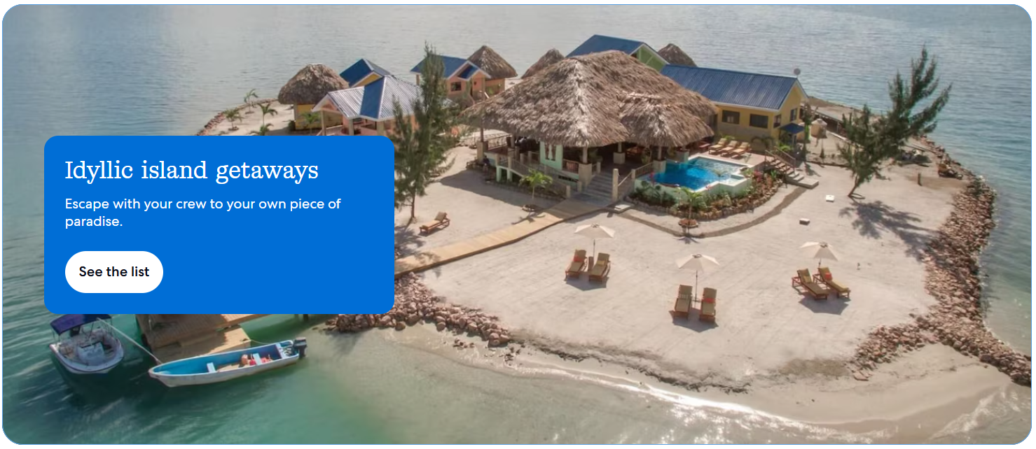 Explore island destinations Idyllic island getaways